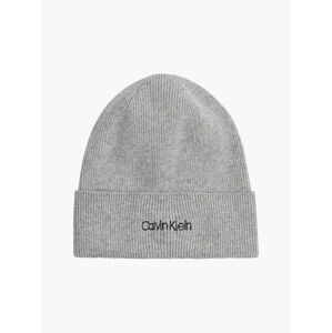 Calvin Klein dámská šedá čepice - OS (0IR)